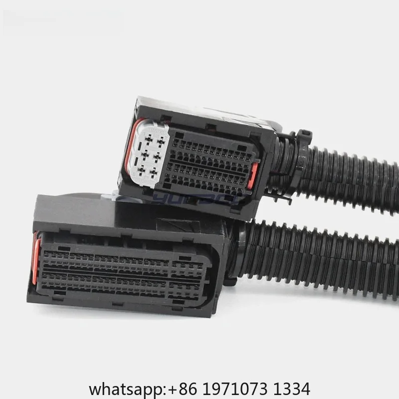 

1Set 58Pin 96Pin Way ECU Connector Auto PC Board Socket With Full Pin Wiring Harness Pigtail For DCM3.2 15494596 15494598