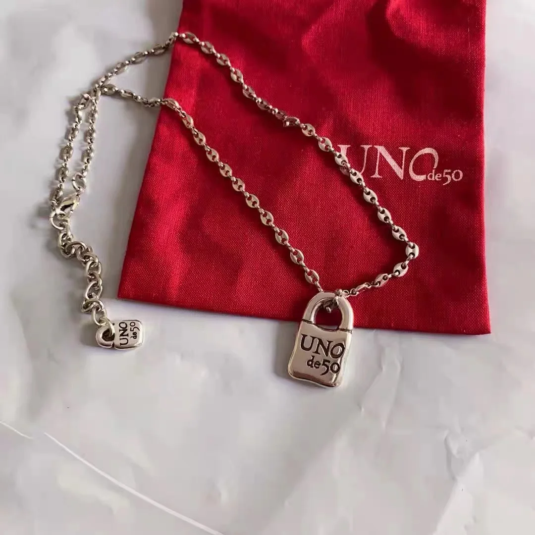 Yisheng alloy bead necklace, Silver clasp, with logo, wholesale, new 2021, European fashion gift