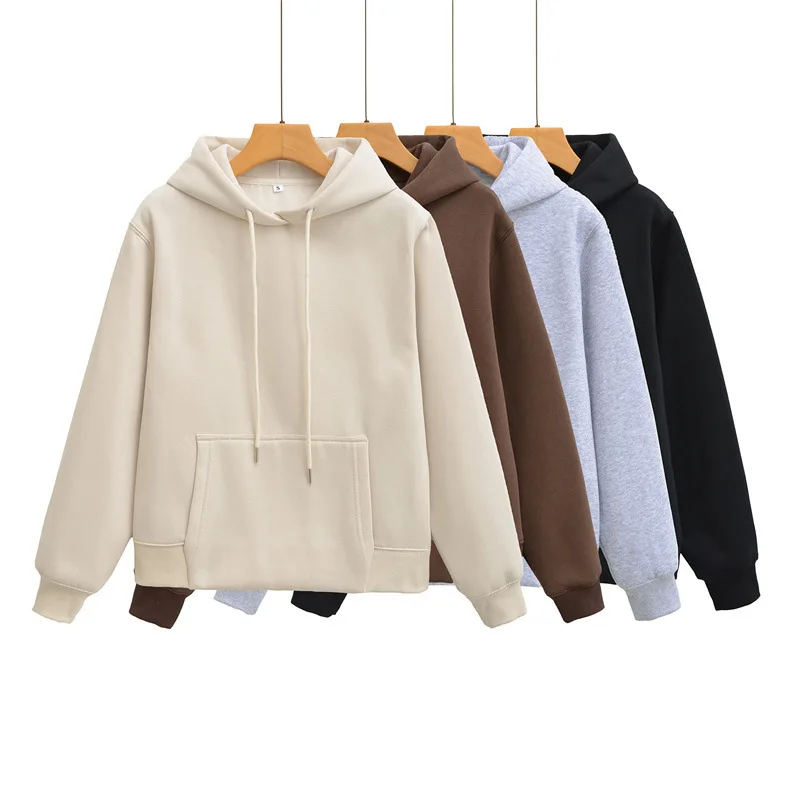 

Модный темпераментный женский свитер с капюшоном, фланелевые широкие брюки, комплект из двух предметов