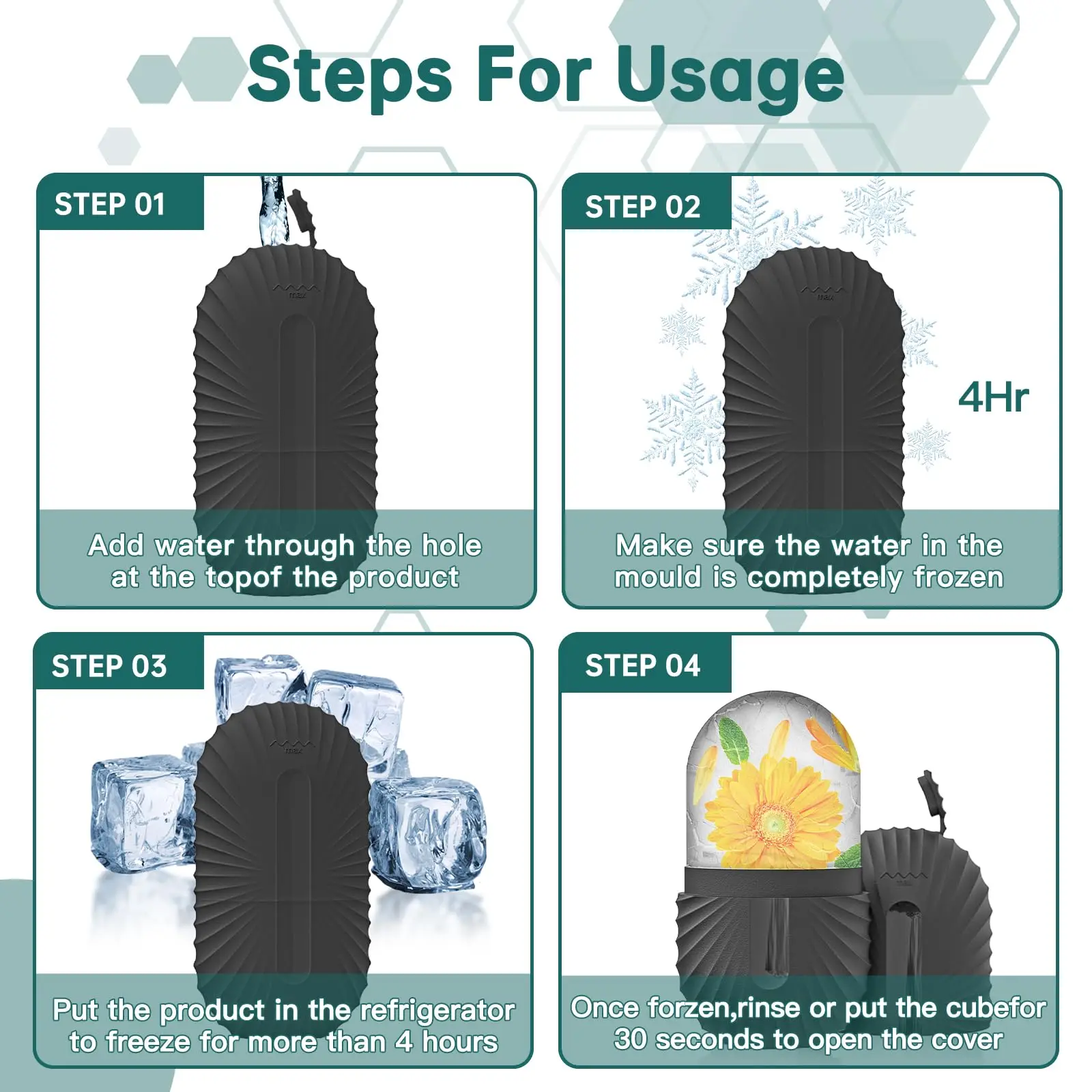 3pcs Ice Face Roller Facial Skincare Ice Roller Set for Face Neck Eye Resin Facial Massage Instrumenr GuaSha Lifting Contouring