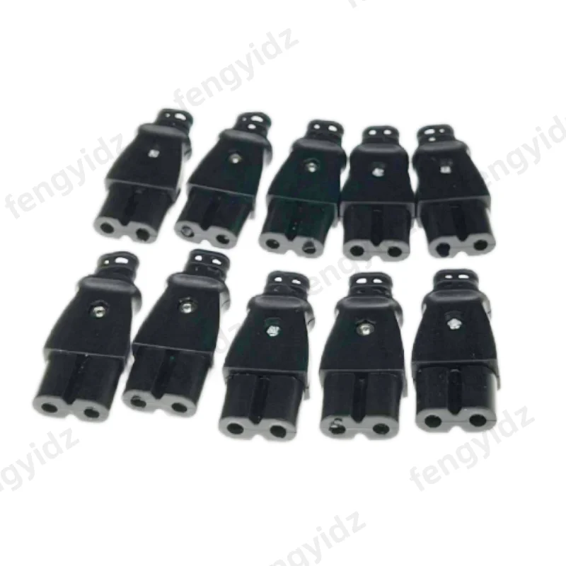 5/10 قطعة C8 ذكر مقبس الطاقة C7 أنثى التوصيل مخرج طاقة جزءا لا يتجزأ من موصل كهربائي موصل 35 مللي متر * 15 مللي متر التيار المتناوب 2.5A 5A 250 فولت