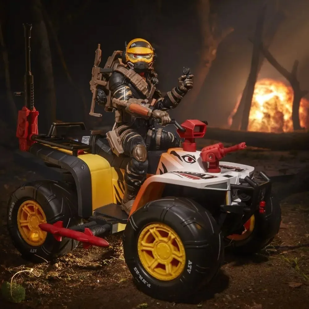 

In Stock Hasbro G.I. Joe GI Joe Classified Series 137 Tiger Force Wreckage Tiger Paw ATV Action Figure Model Toy Collection Gift