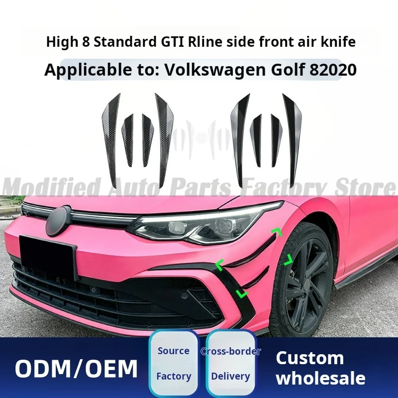 

Suitable for Volkswagen Golf Golf 8MK8 Standard GTI Rline Side Front Air Knife Modification