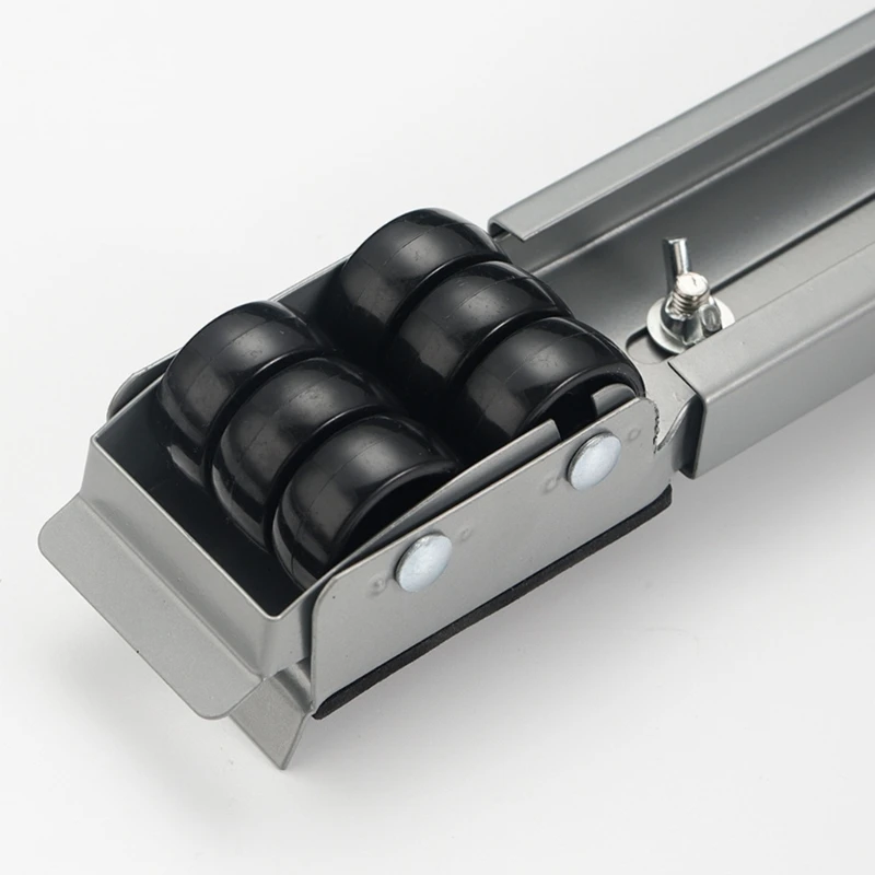 Multipurpose Appliance Rollers Adjustable & Extendable Base Metal Moving Rollers for Easy Relocation of Dryers Fridges