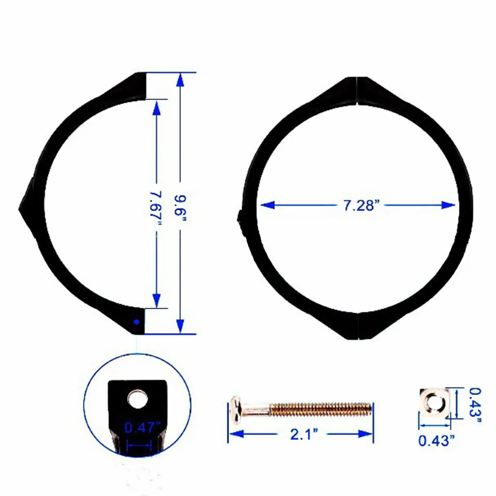 Convenient Packaging Bag For GMX600NM Clamp Flange-Valve Clamp Suitable For S144T Pro Series Pool Sand Filters