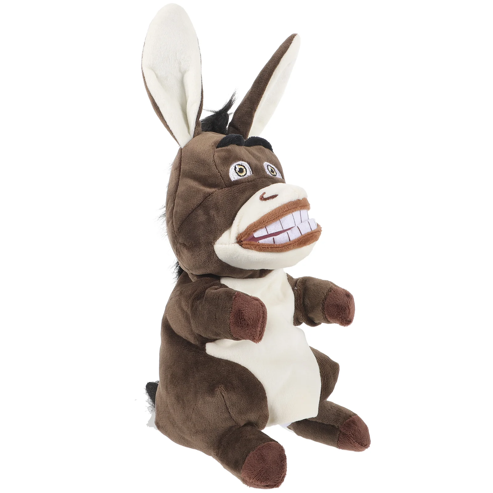 

Donkey Puppet Puppets for Toddlers Hand Animal Toy Rabbit Plush Toys Cartoon Finger Adorable Adults