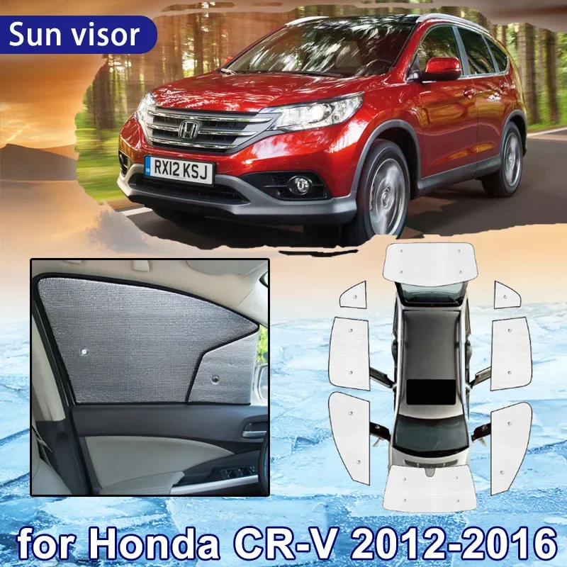 

Автомобильный солнцезащитный козырек для Honda CR-V CRV CR V 4 2012 2013 2014 2015 2016, козырек на лобовое стекло, боковое окно, автоматический солнцезащитный козырек с полным покрытием
