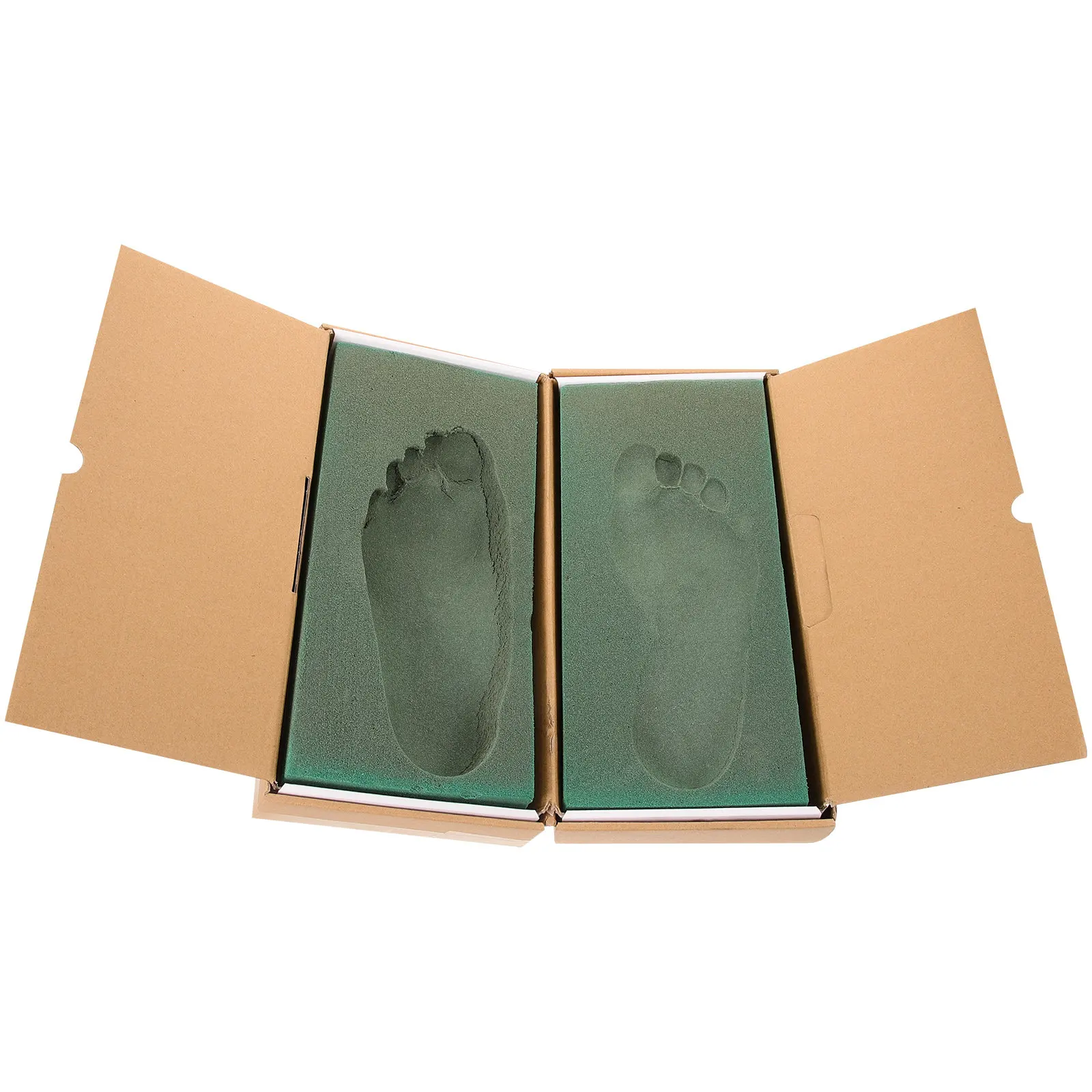 

Foot Impression Foam Box Stylish Multi-Function Footprint Casting Foam Mold Comfortable Skin-Friendly Material Foot Orthotic Box