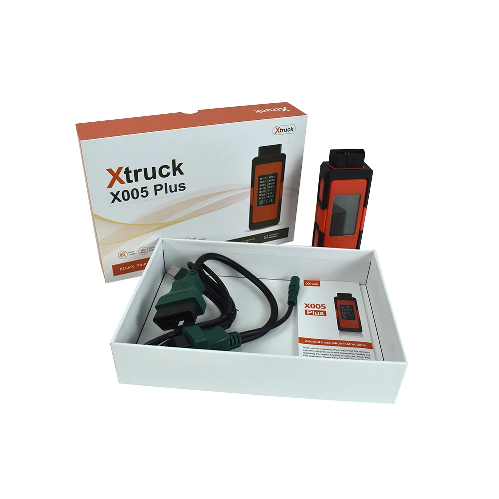 Xtruck X005 plus Intelligent Diagnostic tool ECU Quick Flashing vehicle type system support for SHACMAN SINOTRUCK DongFeng FAWDE