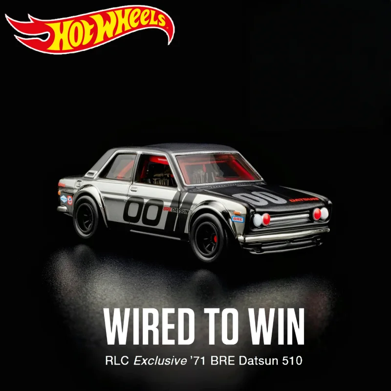 

Новые оригинальные Hot Wheels Rlc 1/64 Bre Datsun 510, имитационная модель игрушечного автомобиля, праздничные подарки, коллекционные украшения для рабочего стола, в наличии