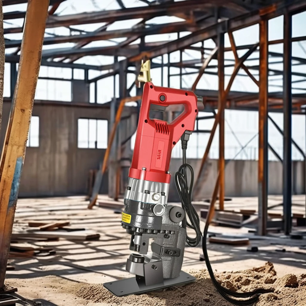 Multifunctional Portable Electric Hydraulic Punching Machine New Condition Core Motor Hydraulic Hole Puncher Punching Tool