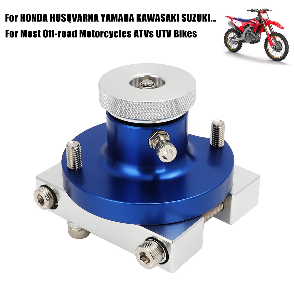 Motorcycle Nitrogen Charging Tool For All WP Suspension Shocks Absorber With A Reservoir ATV UTV Motocross Dirt Bike Universal