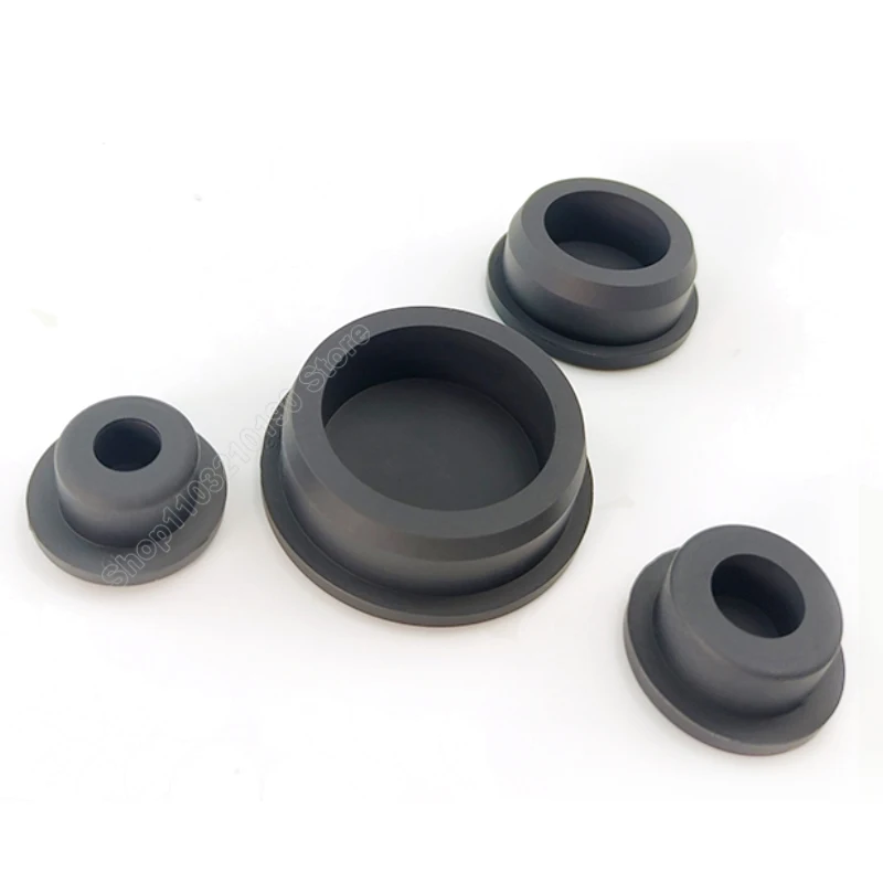 Black Round Silicone Rubber Seal Hole Plugs Bore 43.5mm-201.5mm T Type Stopper Blanking End Sealing Caps Pipe Tube Inserts Plugs