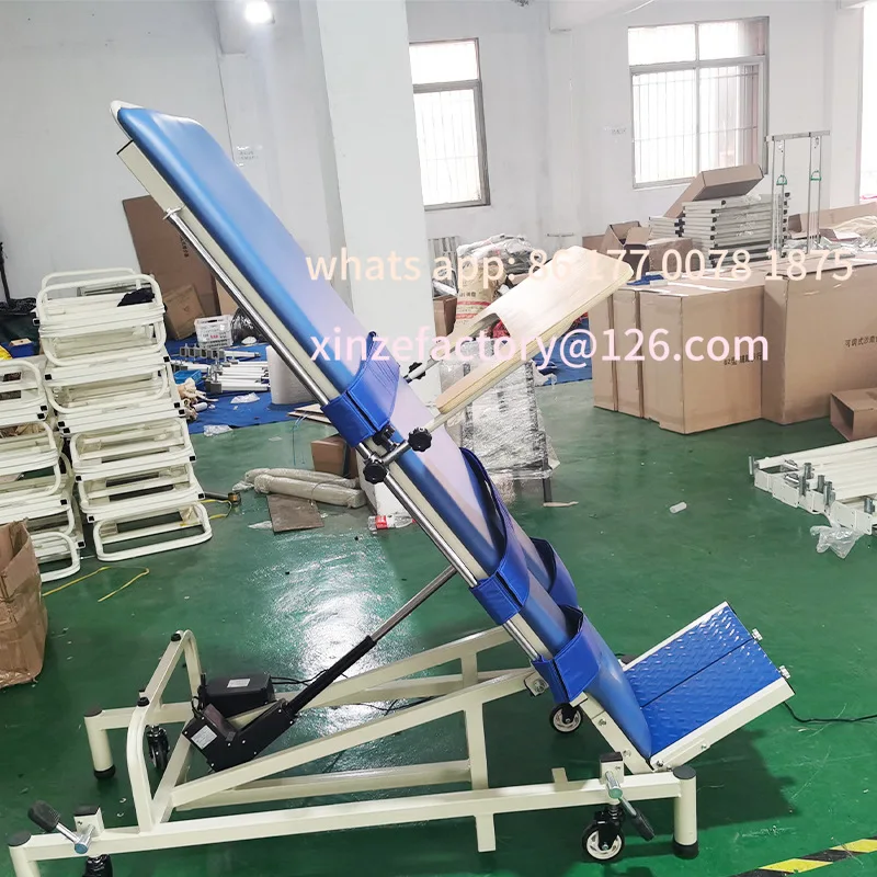 Customizable Home Electric Standing Bed Multifunctional Paralysis Patient Care Rehabilitation Training Stand Up Anti-Sagging Bed