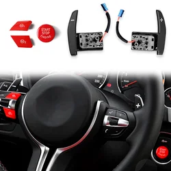 Car M1 M2 Buttons Lgnition Device Shift Paddles Cover Sticker For BMW 5 6 Series M5 M6 F10 F11 F06 F12 F13 F07 Parts Accessories