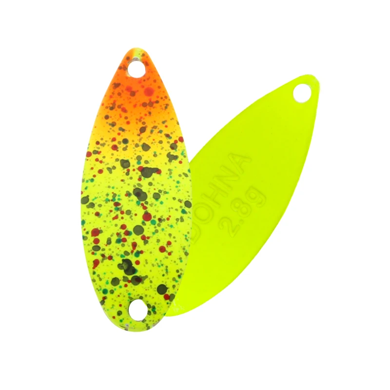 1Pc Peche Leurre Pesca Dohna Löffel 2,8g 30mm Bunte Löffel Köder Kupfer Stream Metall Angeln Locken für Forelle Döbel Barsch Lachs – Detail 11