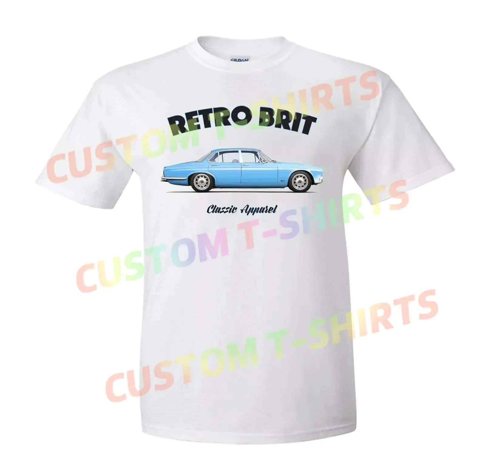 

JAGUAR XJ-6 Series 1 T-shirt. RETRO BRIT , CLASSIC CAR, BRITISH LEYLAND, XJ6.