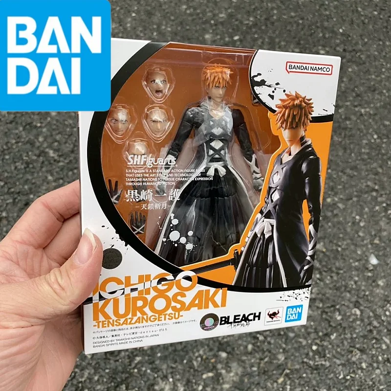 

Hot Bandai S.h.figuarts Bleach: Thousand-year Blood War Byakuya Kuchiki Model Anime Action Fighter Finished Model Doll Toy Gift