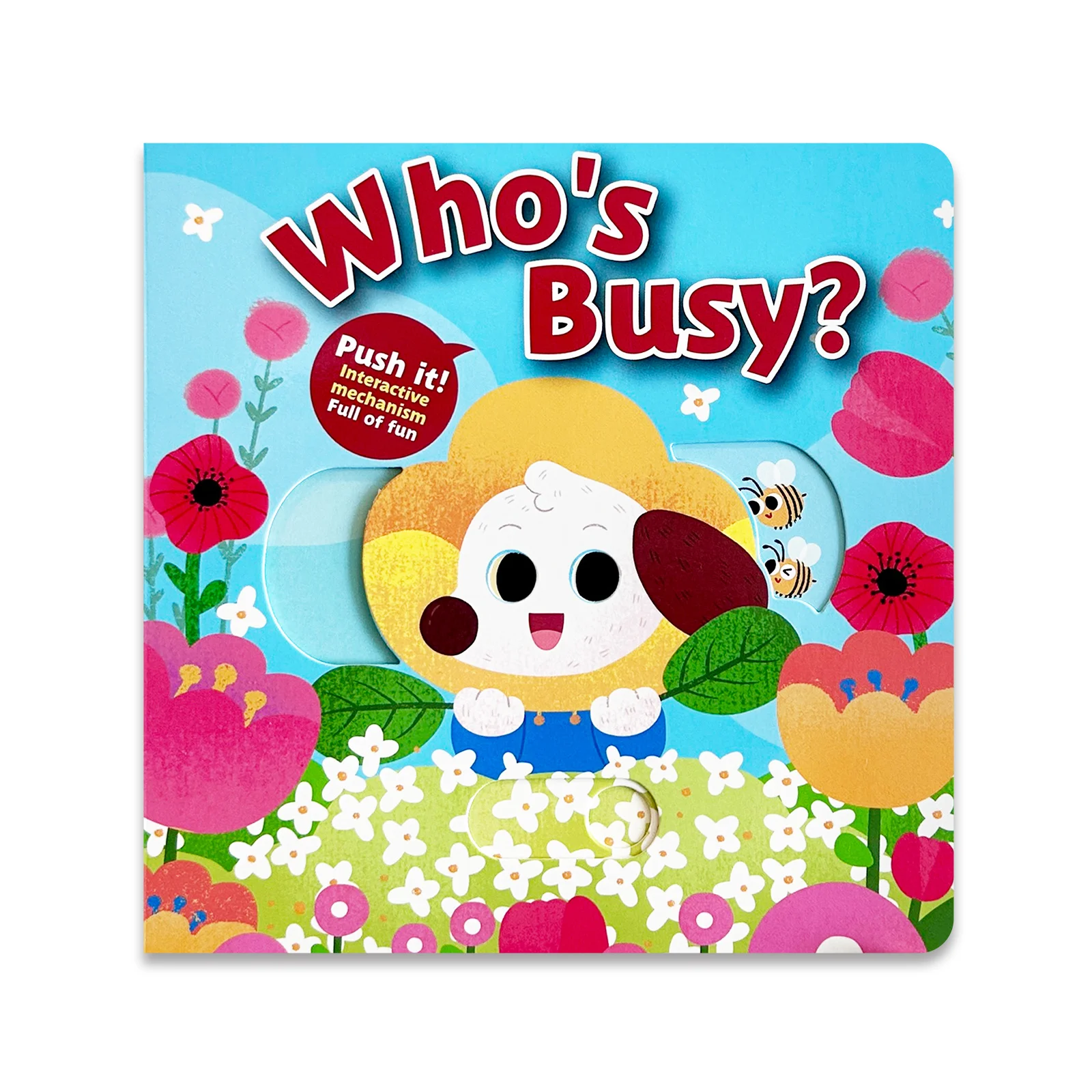 Who Is Busy? Interactive Observation Board Book for Kids, Daily Scene Learning, Family Reading, Thick Board Pages