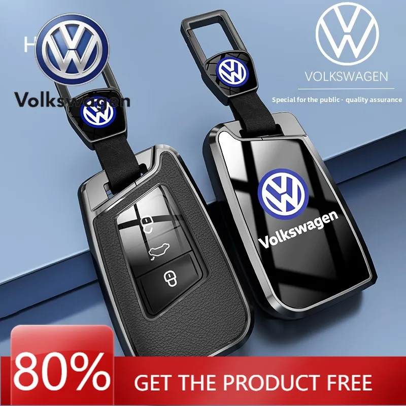 

Чехол для ключа автомобиля VOLKSWAGEN VW, брелок для VW Taos 2022, Tiguan, Atheon, rline, Polo, Passat B8, для Skoda Kodiaq, Octavia, Fabia
