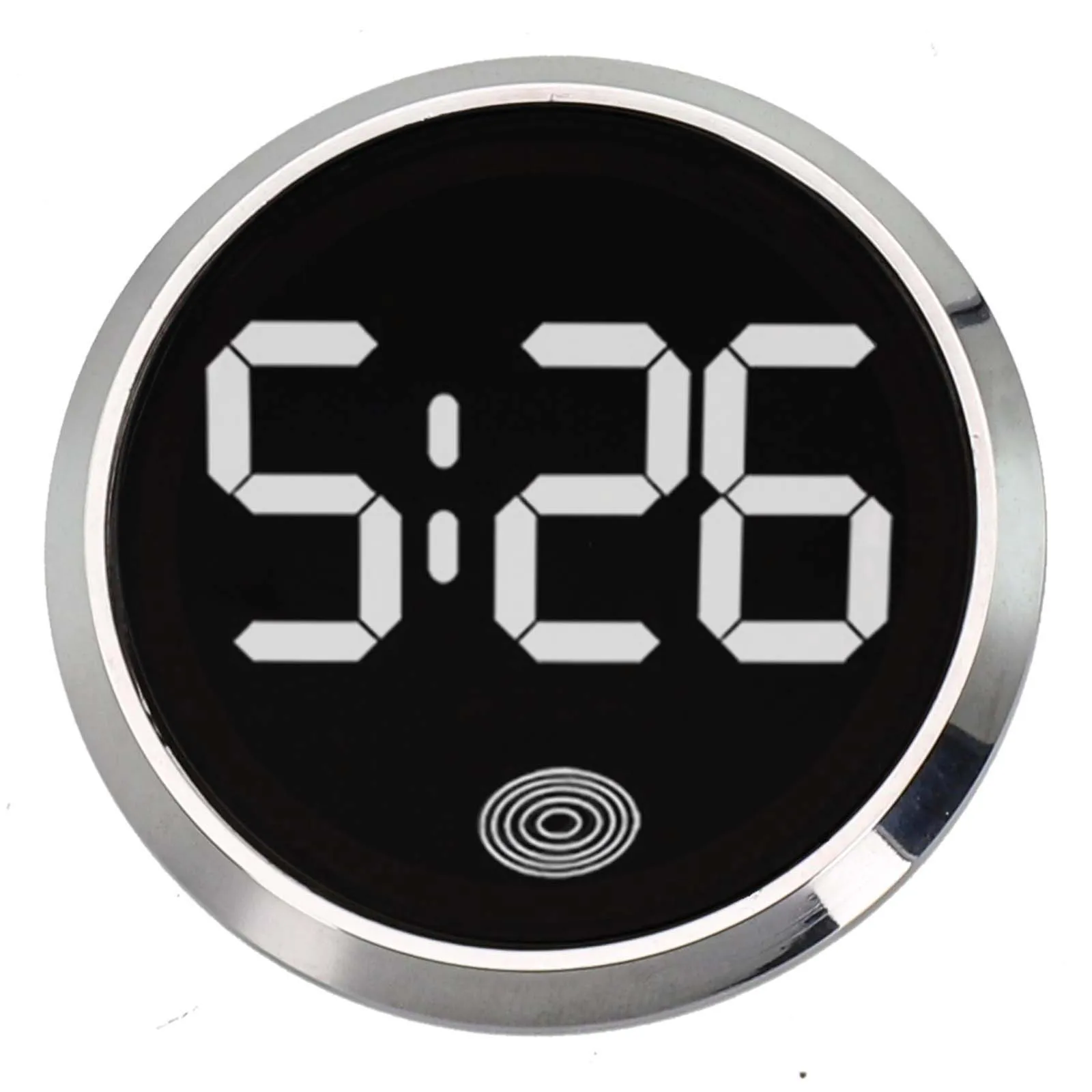 Luminous Clock Interior Clock For Vehicle Use Wear-resistant Design Anti-corrosion Features Made Of ABS Material