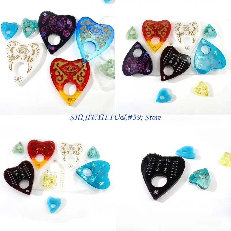 E21F Board Keychain Silicone Mold with Hole Keyring Pendant Handmade Mold