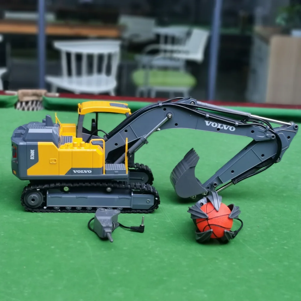 

Double E EC160E 3 In 1 Excavator RC Truck Alloy Tractor Engineering Car RC Excavator Engineering Control App Toys for Boys Gifts