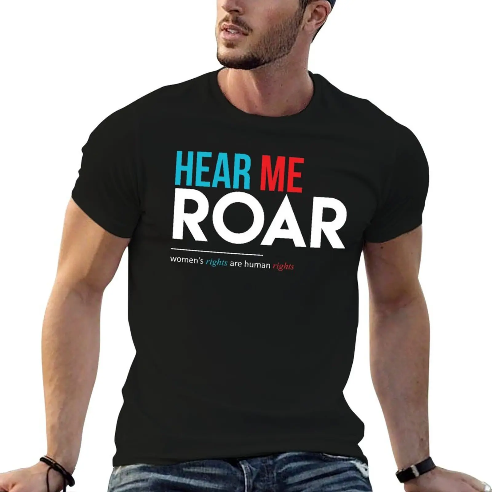 Hear Me Roar T-Shirt graphic t shirts for man t shirts for man graphic vintage man graphic t shirt T-shirt
