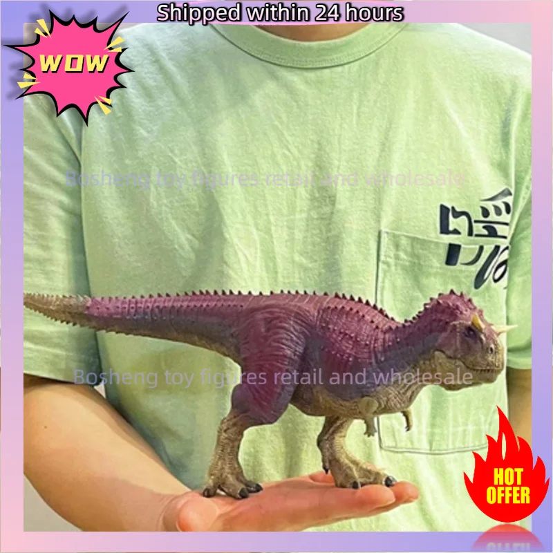 

In Stock REBOR Jurassic Dinosaur Carnotaurus Bull Tyrannosaurus Crimson Adult Big Kids Model Toy Gift Collection