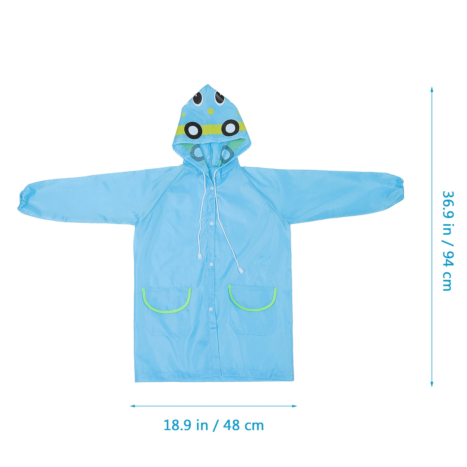 

EVA Kids Raincoat Waterproof Lightweight Multifunctional School Outdoor Poncho Rain Suit for Children Cartoon Design for Kids