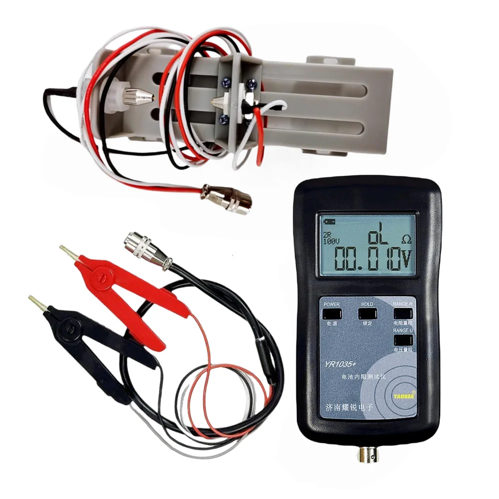 

New Original Four-line YR1035 Lithium Battery Internal Resistance Meter Tester YR 1035 Detector 18650 Dry Battery Combination 7