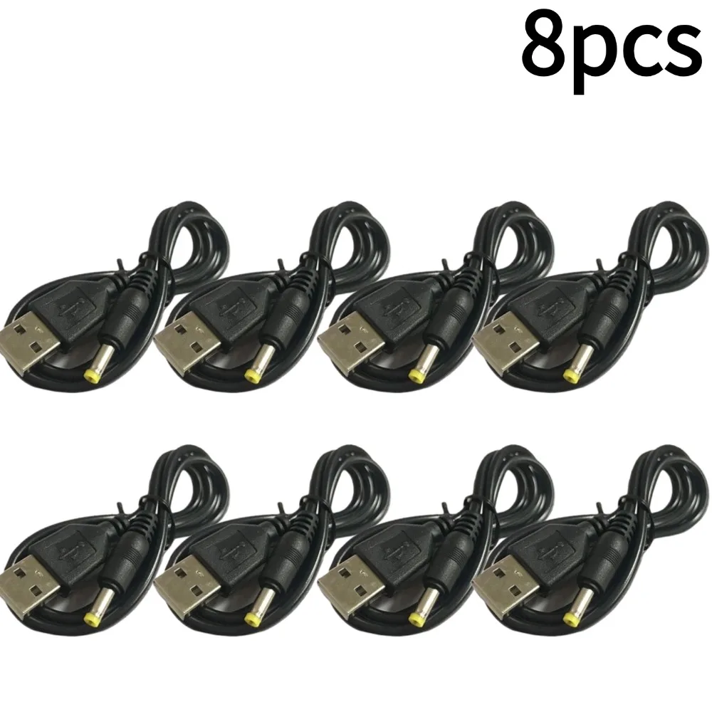 1 Stück 80 cm 5 V USB-zu-DC-Ladekabel Ladekabel 4,0 x 1,7 mm Stecker 5 V 1 A Stromladekabel für PSP 1000/2000/3000