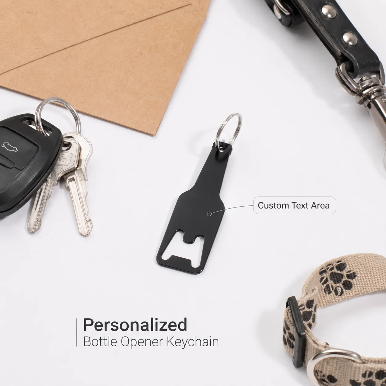 

Custom Text Keychain Beer Bottle Opener Personalized Name Beer Opener Metal Laser Engraving Customized Text Bottle Opener