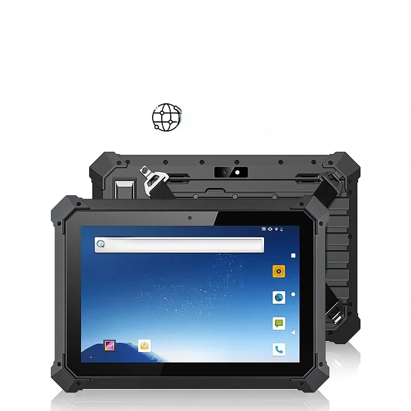 

Rugged Tablet 10 Inch Touch Screen Android 11.0 RAM 4GB ROM 64GB 4G LTE Wifi Bluetooth NFC Barcode Scanner Industrial Tablet