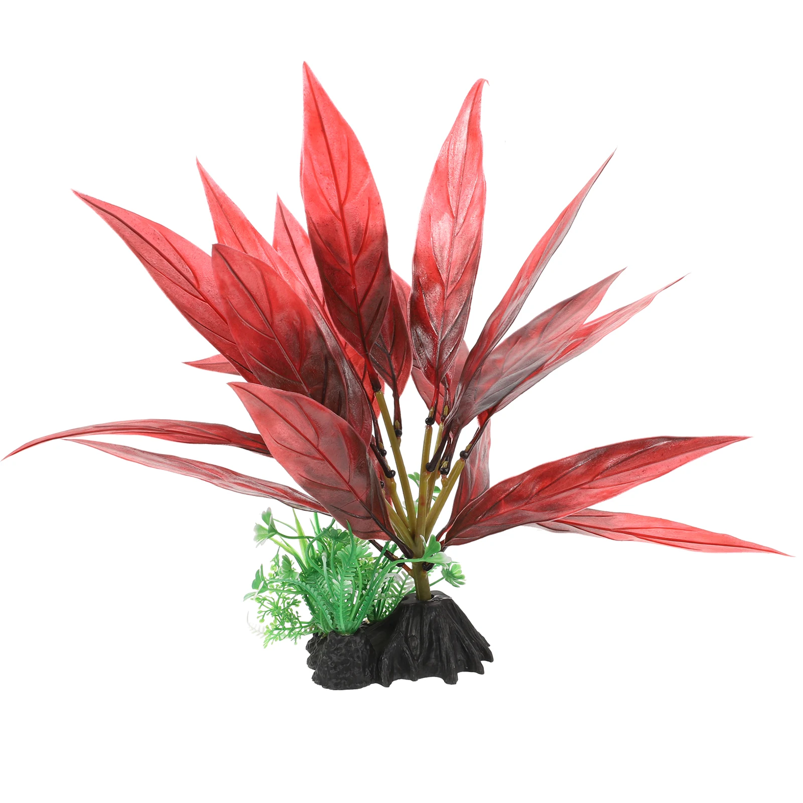 

Premium Artificial Aquarium Plants for Fish Tank Decorations Lifelike Textured Faux Grass Hiding Place for Fish Vivid Safe