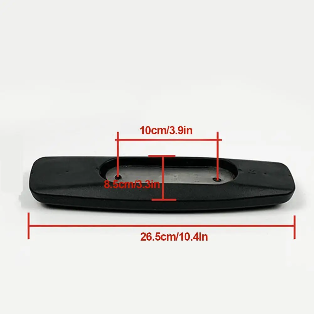 2pcs/Set Chair Armrest Pads Office Chair Parts Arm Pad Armrest Replacement with 4pcs Screws Repair Chair Arm Rest
