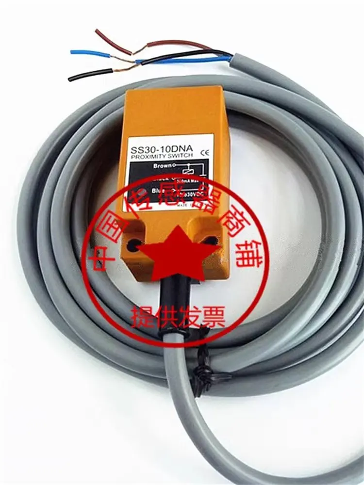 Proximity switch SS30-10BPA SS30-10BNA DC three-wire PNP normally open 24V inductive waterproof