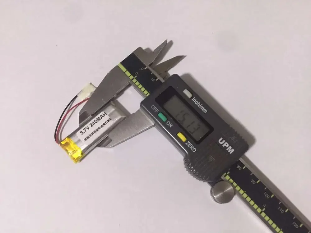 Новый полностью емкостный полимерный литиевый аккумулятор 3,7 В. 501540   Bluetooth-гарнитура MP3 240 мАч / устройство / Мини