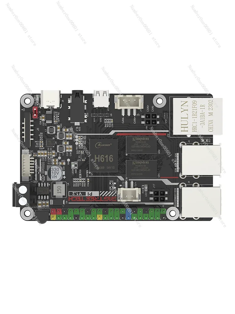

BTT PI Макетная плата Klipper Host Computer 3D All-star H616 Flat для Raspberry Pi 3B Orange Linux Основная плата
