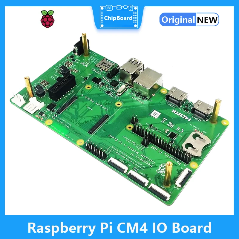 

Raspberry Pi CM4 IO Board, Support Multiple Functional Interfaces PCIE Slot