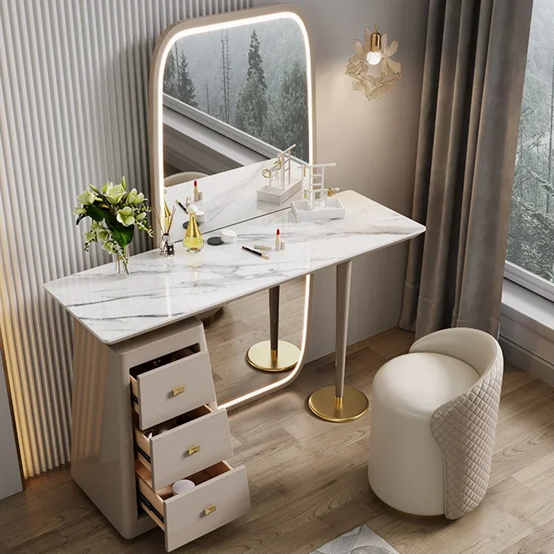 Charm Classic Dressing Table Multifunctional Woman Drawer Dressing Table Nordic Makeup Table Coiffeuse De Chambre Home Furniture