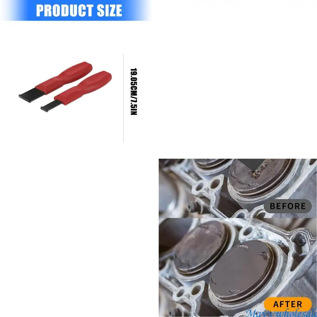 

Double Size Cutter Set Automotive Gaskets Scrapers 1-1/4 And 5/8Inch Widths 448A