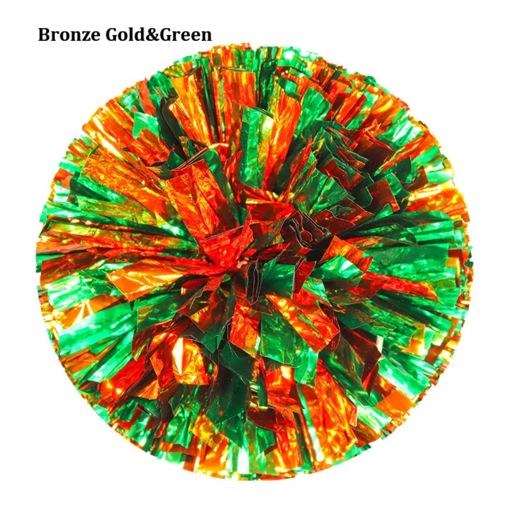 

28 см игровые помпоны, ПЭТ, разноцветный мяч для поддержки, реквизит, танцевальная вечеринка, концертный декор, спортивный матч, вокальный мяч