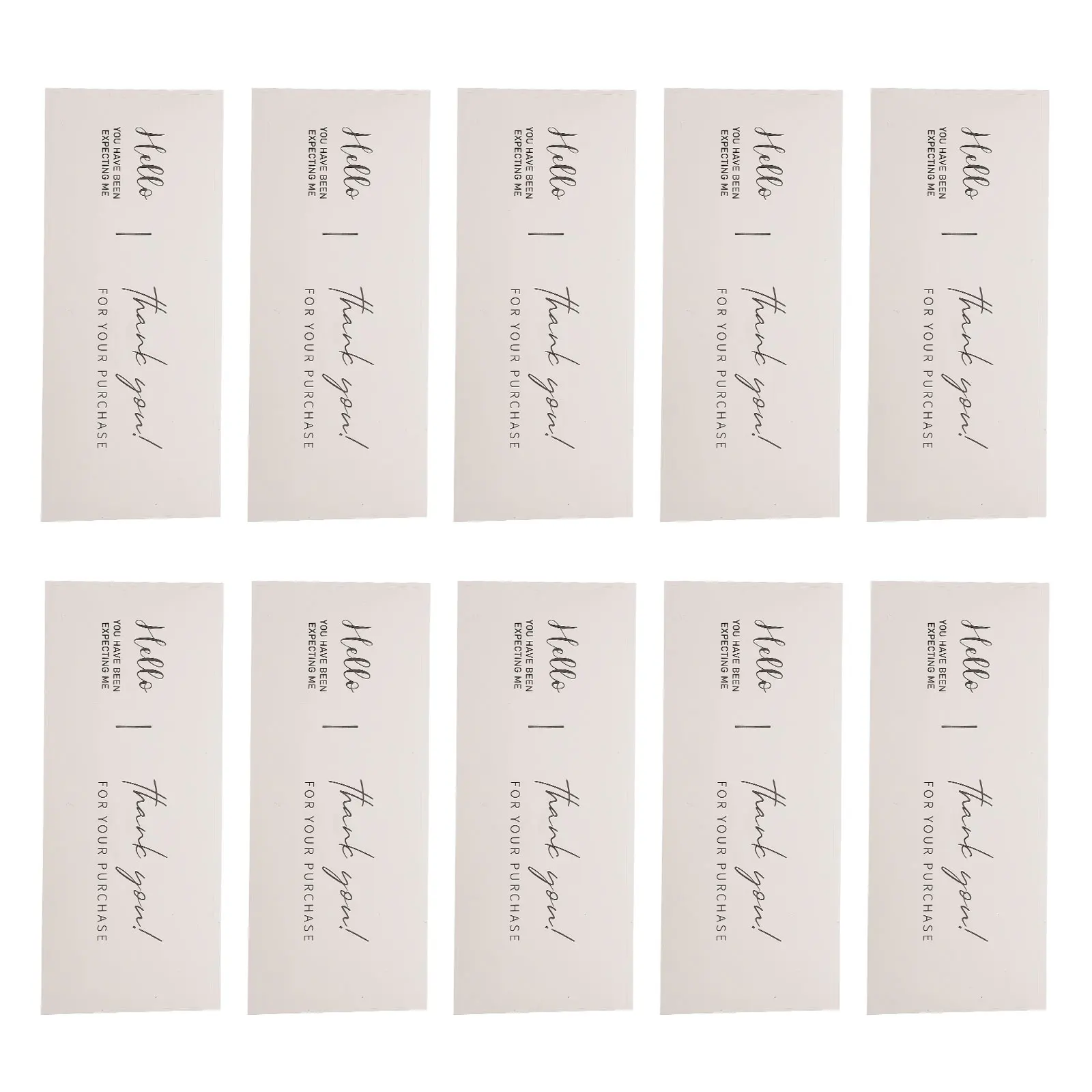 50Pcs Adhesive Sealing Stickers Gift Box Seal Rectangular Stickers for Packaging Decorating Labeling Boxes Office Classroom