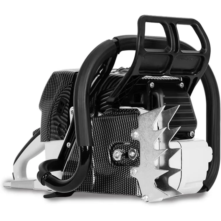 92CC G660 PRO منشار سلسلة البنزين رأس الطاقة مع 28 بوصة 3/8 بوصة.063 بوصة 92DL شريط توجيه وسلسلة المنشار التفاف حول المقبض