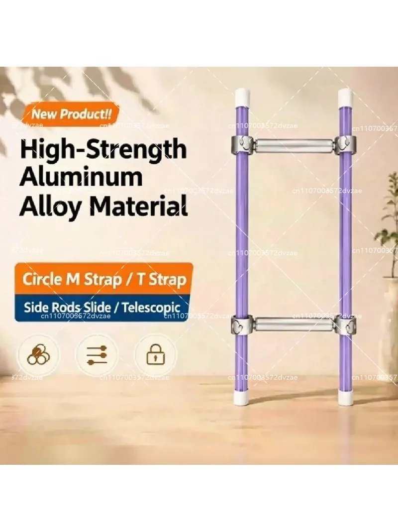 Sliding Aluminum Embroidery M Frame Hoop with Triangle Press Bar Cross Stitch Tightening Holder Stand Tool