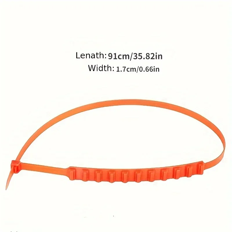 10pcs Vehicle anti-skid zip ties, car tires, anti-skid chains, snow and mud emergency rescue anti-skid chains