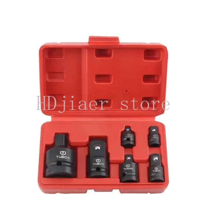 

6pcs Set air Convertor Adaptor Reducer 1/2 to 3/8 3/8 to 1/4 3/4 to 1/2 Ratchet Wrench Drive Car Bicycle Repair Tools