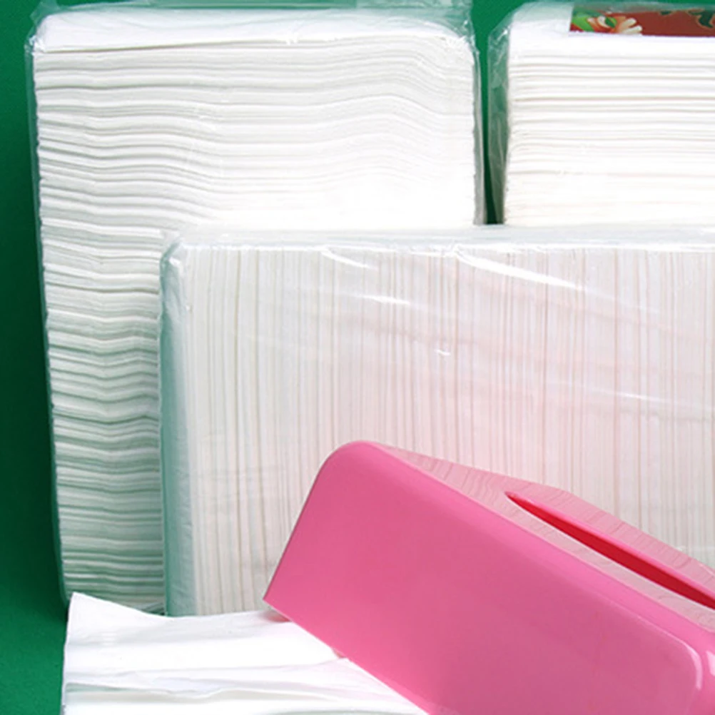 

Paper Napkins Disposable Handkerchiefs Beverage Facial Tissue Towels Extra Absorbent Coin Embossed Safe Use Protect Countertops
