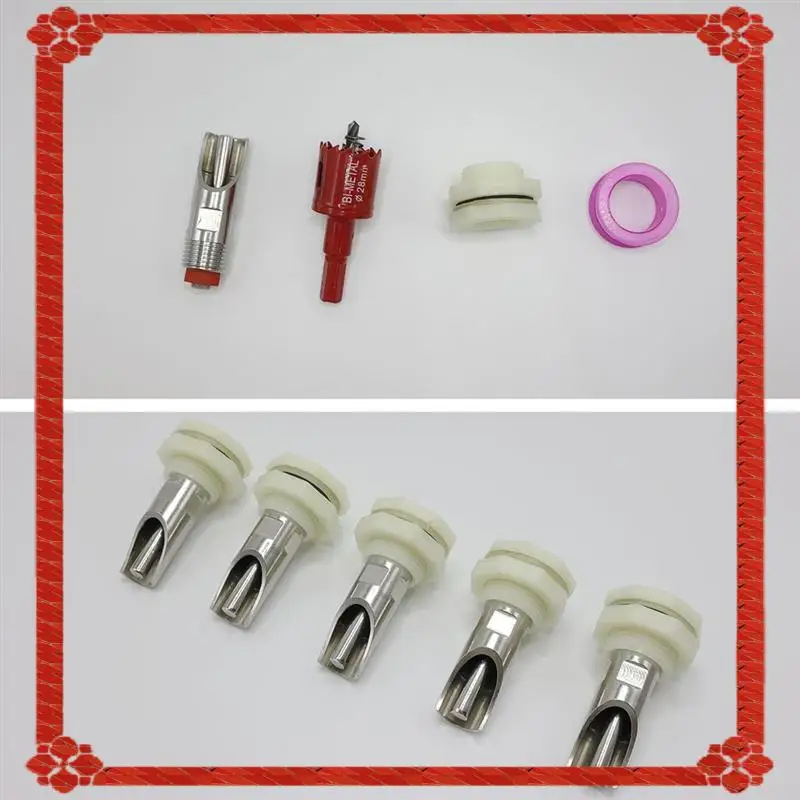 24-Hour Delivery Kit Of 5 PCS For Barrels Pig Nipple Waterer 1/2 Inch Stainless Steel Automatic Pig Water System Drinker Feeder